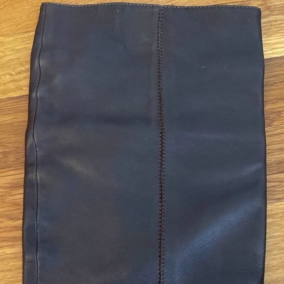 Veletto Women’s Brown Leather Knee High Heeled Boots Size 40 - Picture 3 of 7